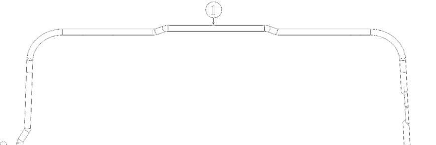 Operator Bail Diagram and Parts List for 12AVU2V3752 2022 Yard Machines Lawn Mower